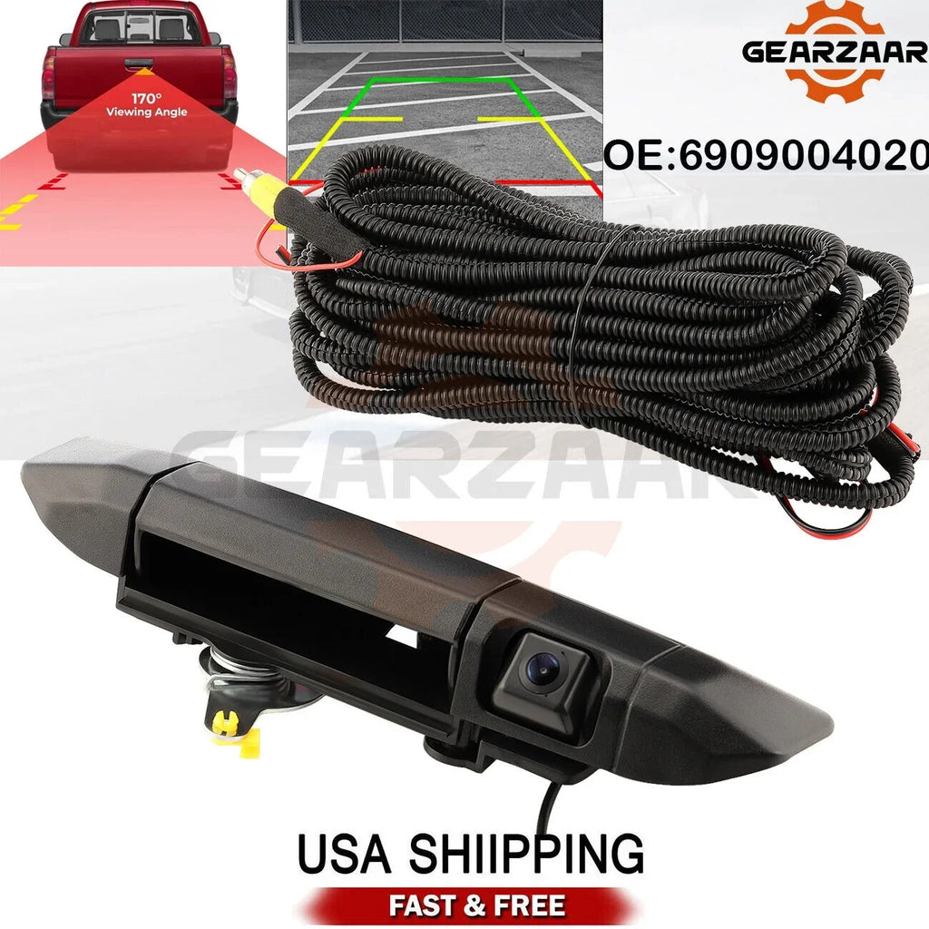 For Toyota Tacoma 2005-2014 2006 2007 2008 09 Tailgate Handle with Backup Camera - Exclusive Design