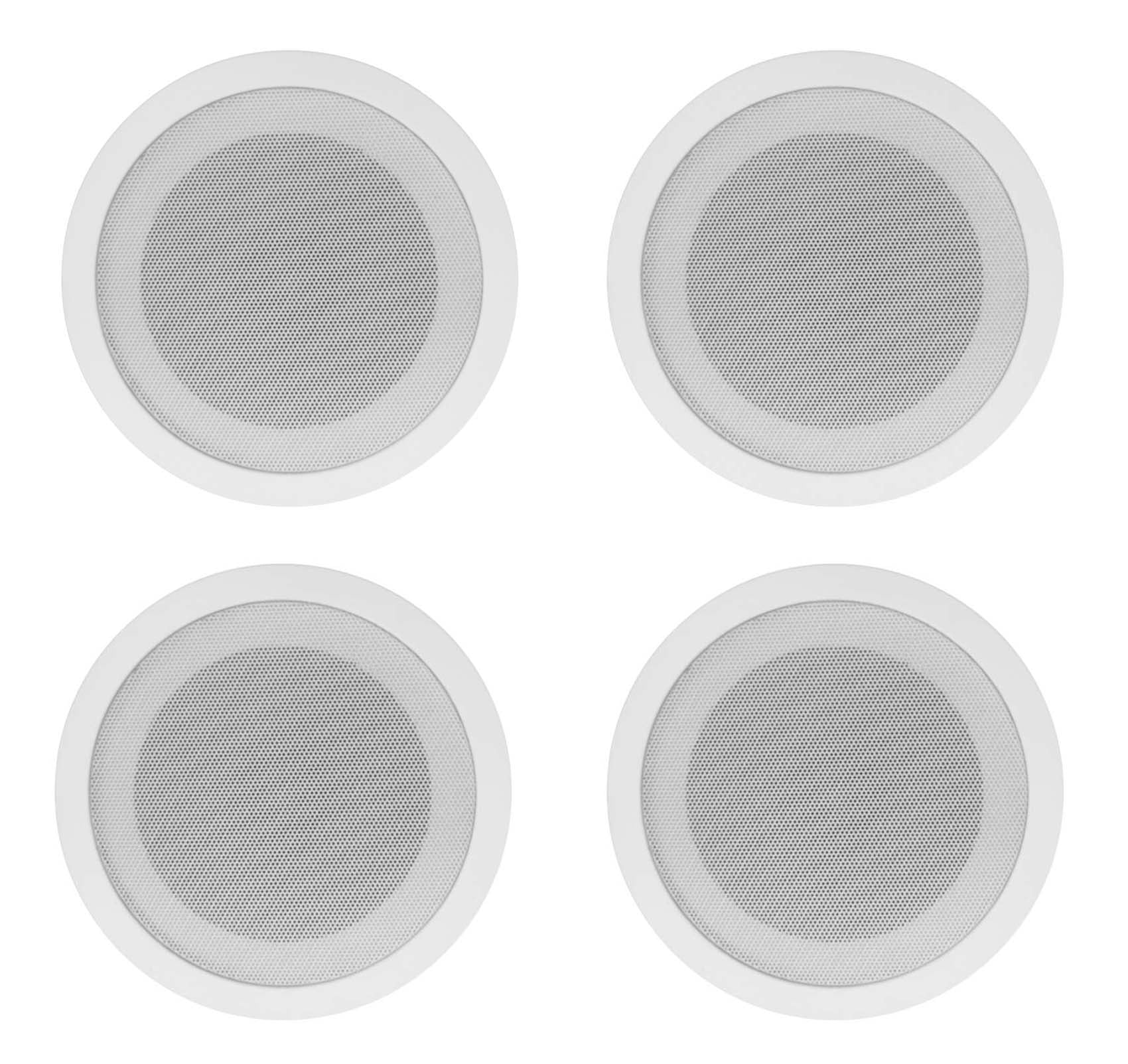 JBL 2-Channel Amp+24) White 5" Ceiling Speakers For Restaurant/Bar/Office/Hotel