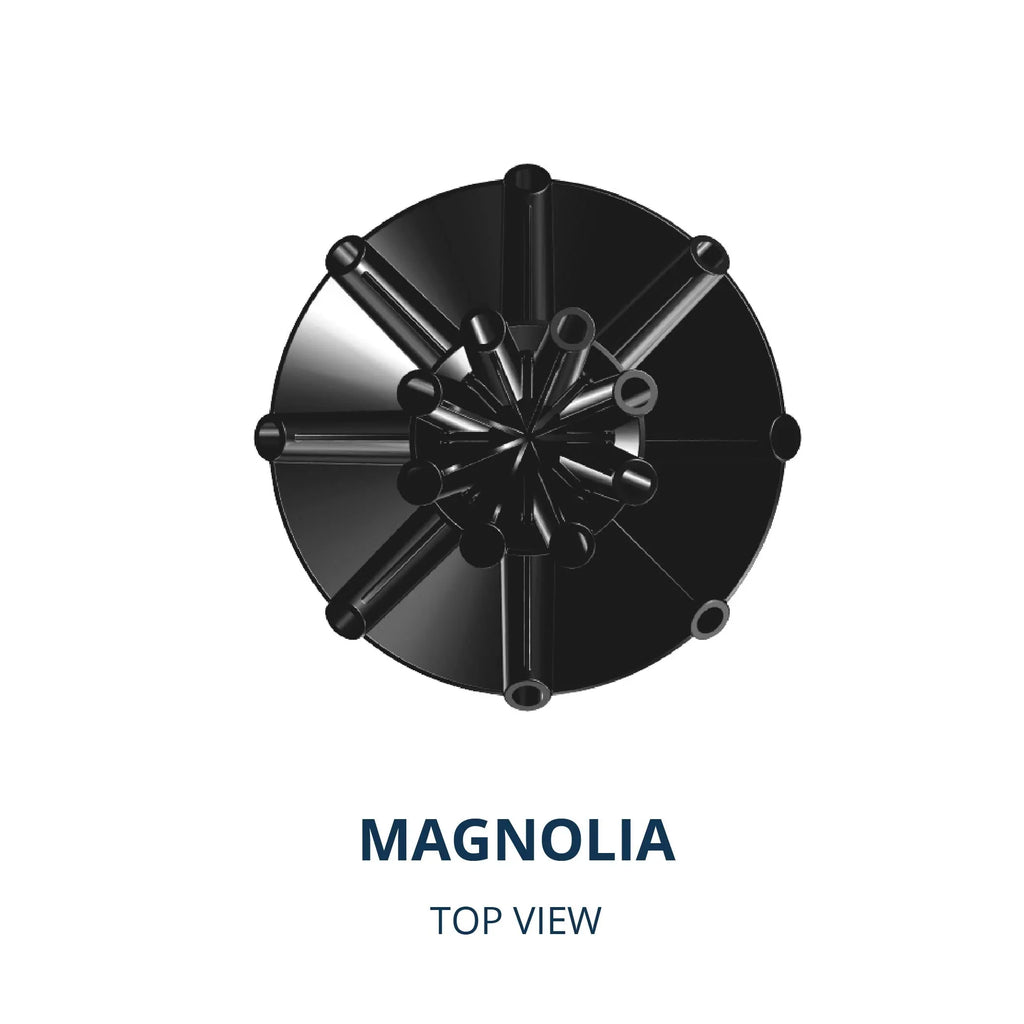 Kasco J Series 2 , 3 , 5 & 7-1/2 Magnolia Premium Fountain Nozzles Only (Fountain not Included) - Exclusive Design