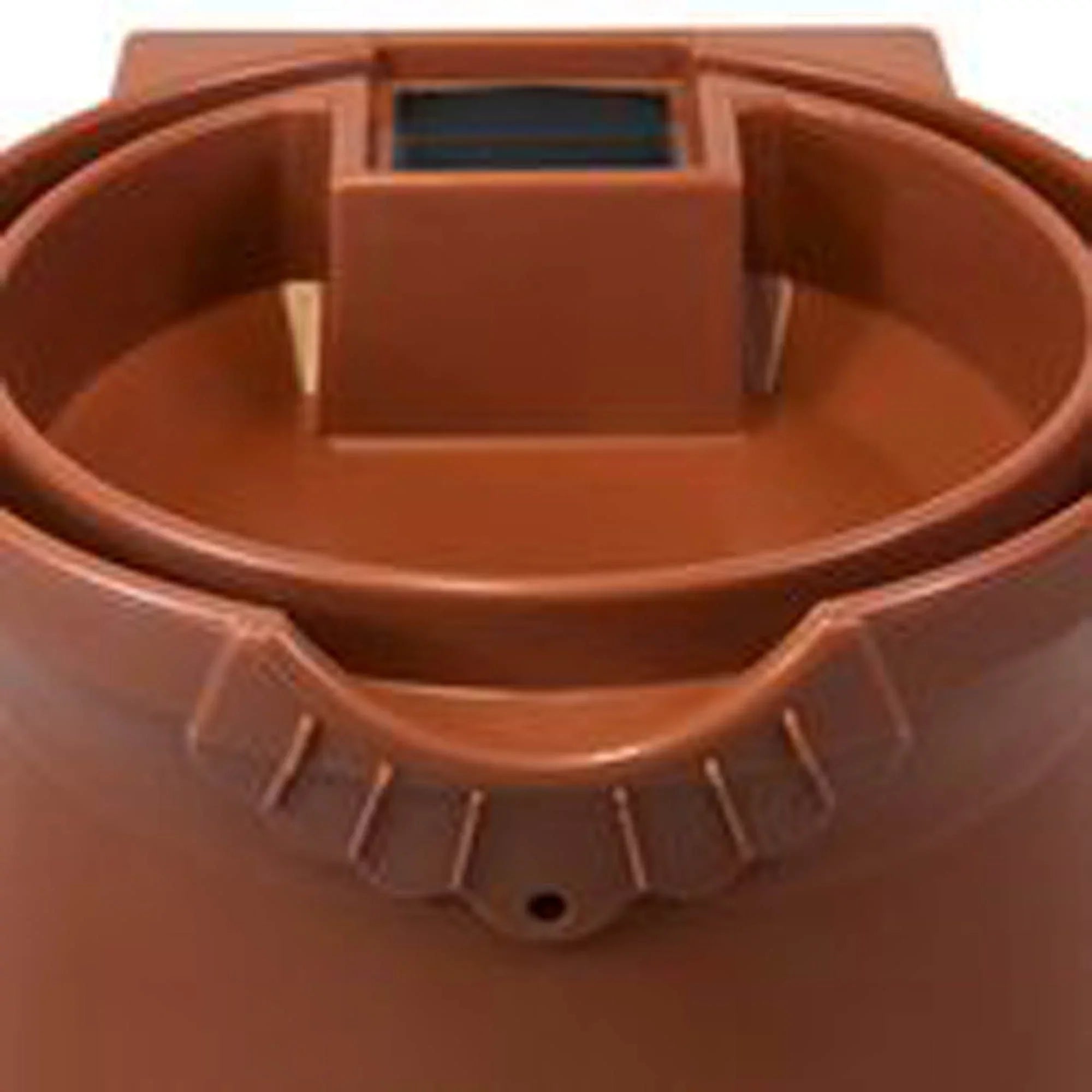 Good Ideas Rain Wizard 50 Gallon Rain Barrel Water Collector Urn, Terra Cotta - Exclusive Design