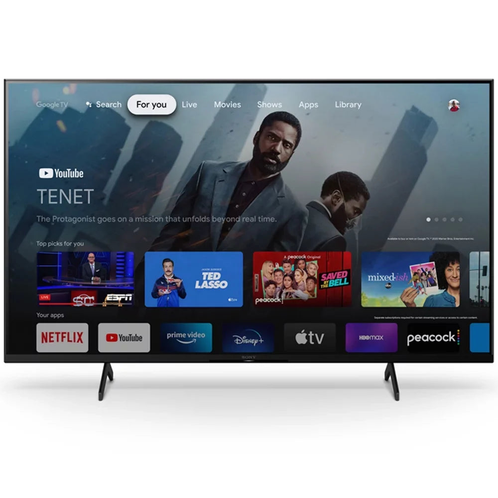 Sony 43" X80K 4K Ultra HD LED Smart TV KD43X80K (2022 Model) Bundle with Complete Mounting and Premiere Movies Streaming Kit