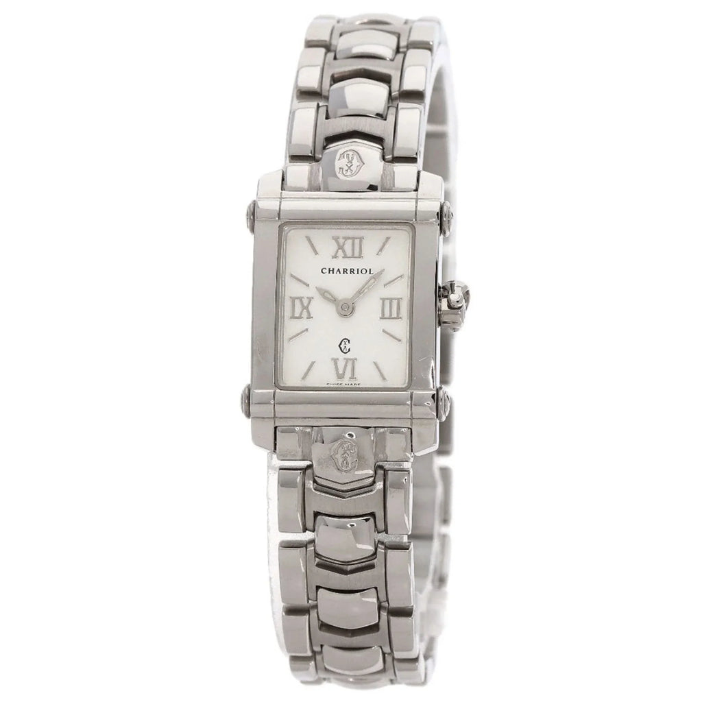 Stylish Pre-Owned Philippe Charriol Ref.9012911 Columbus Watch Stainless Steel/SS Ladies PHILIPPE CHARRIOL (Good)