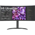 Open Box LG 34WQ75C-B 34" Curved UltraWide QHD IPS HDR 10 Built-in-KVM-Monitor with USB Type-C and LAN (RJ-45) - Exclusive Design