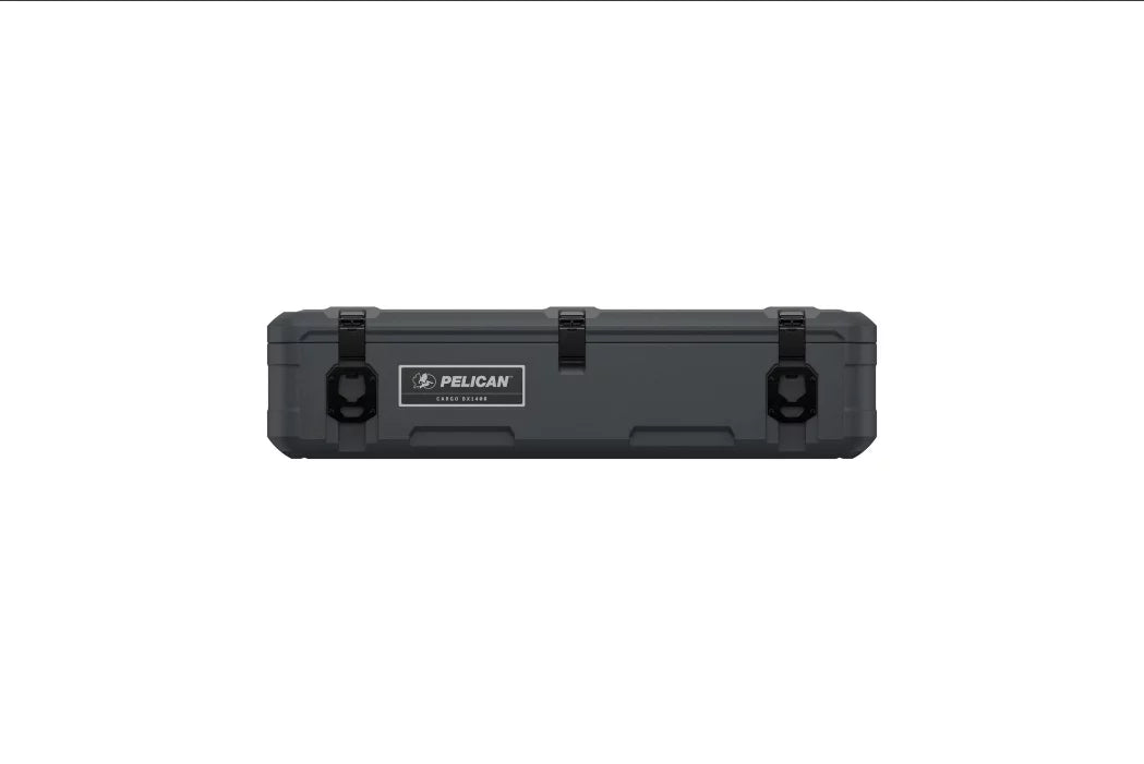 Stylish Pelican Cargo Case - Large Roof - 140L - Black