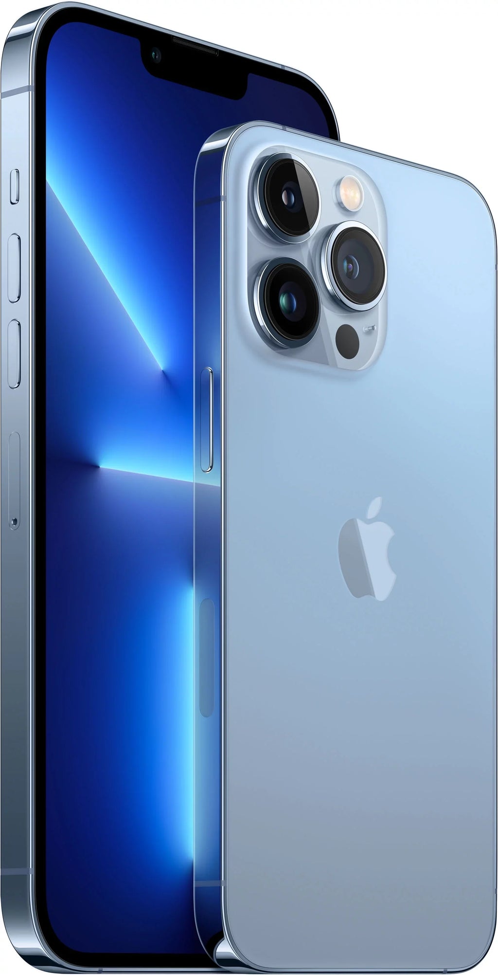 Restored Apple iPhone 13 Pro Max 128GB Sierra Blue LTE Cellular MLKP3LL/A (Refurbished) - Exclusive Design