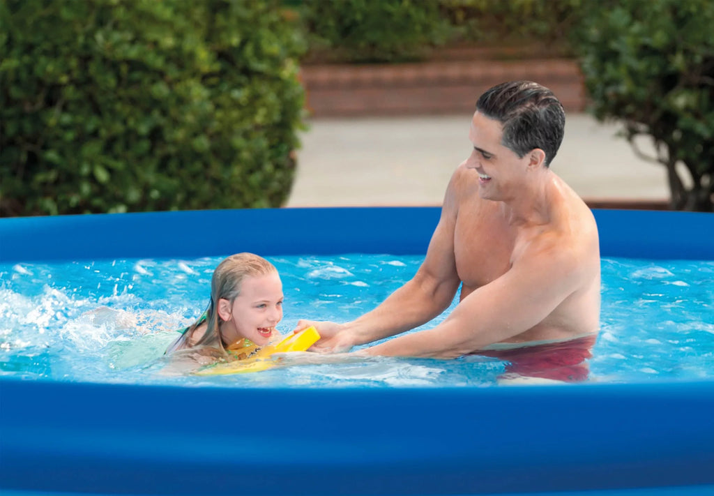 Intex 13' x 32" Easy Set Inflatable Outdoor Pool with Filter Pump & Cover - Exclusive Design