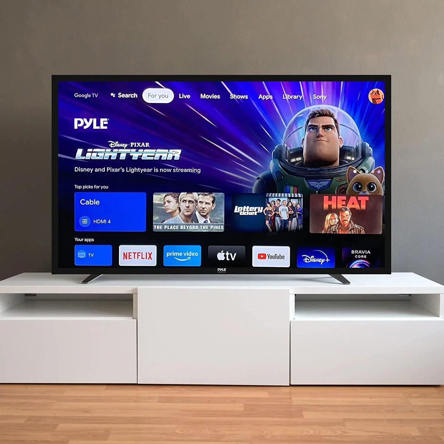 Stylish 32 inch HD LED Smart TV, Supports Up to 1366Ã768 Resolution, Built in WebOS 5 Operating System