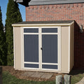 Handy Home Products Fremont 4 ft. x 8 ft. Lean-To Storage Shed - Exclusive Design