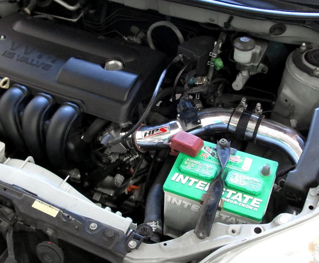 Stylish HPS Polish Cold Air Intake Kit (Converts to Shortram) Cool Long Ram CAI 837-513P