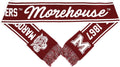 Stylish Big Boy Morehouse Maroon Tigers S6 Knit Scarf [Maroon - 80" x 7"]