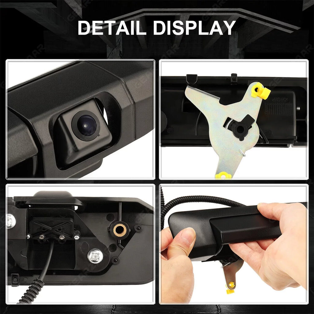 For Toyota Tacoma 2005-2014 2006 2007 2008 09 Tailgate Handle with Backup Camera - Exclusive Design