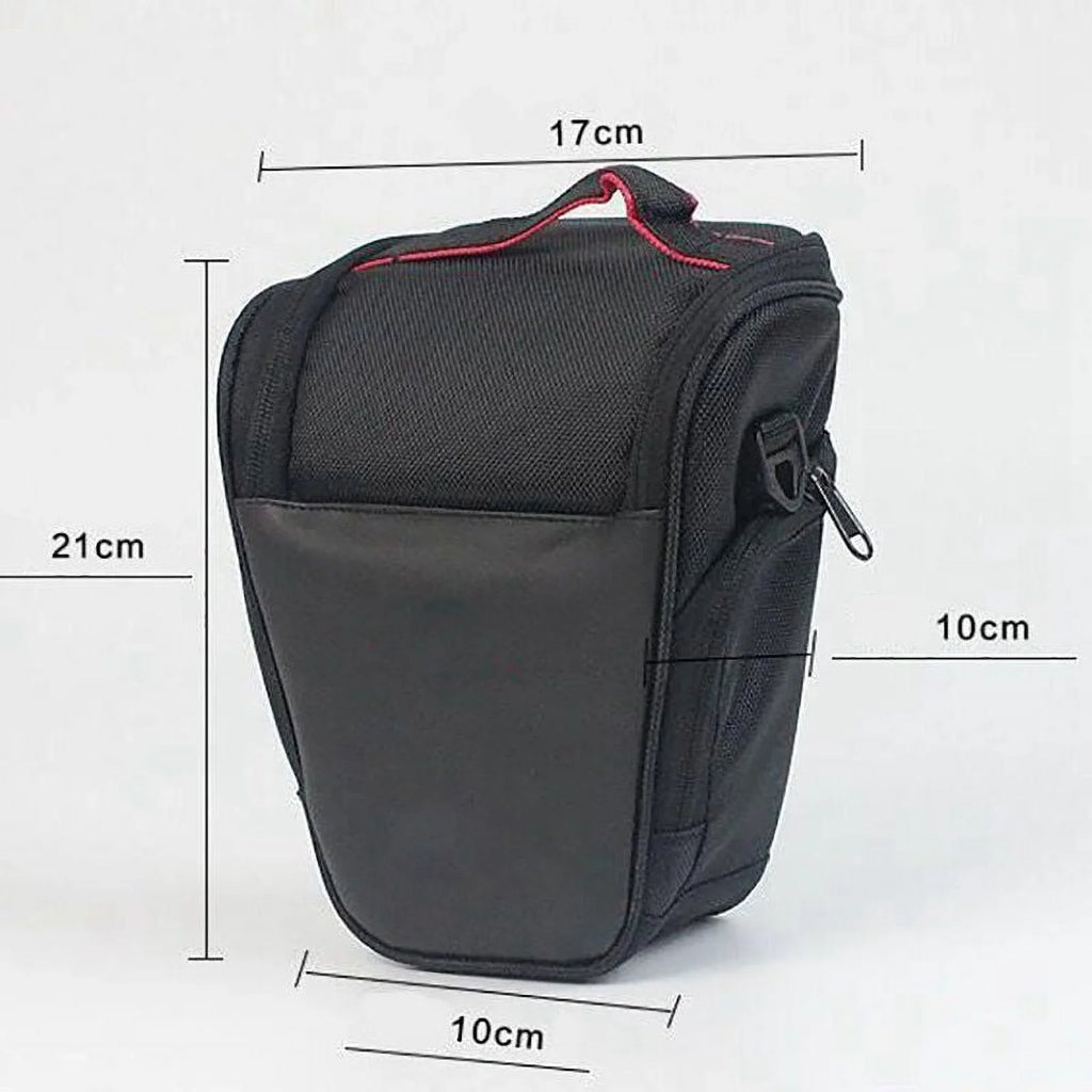 Waterproof DSLR SLR Camera Shoulder Bag Case with Shockproof Padding for Canon, Nikon, Sony EOS Cameras