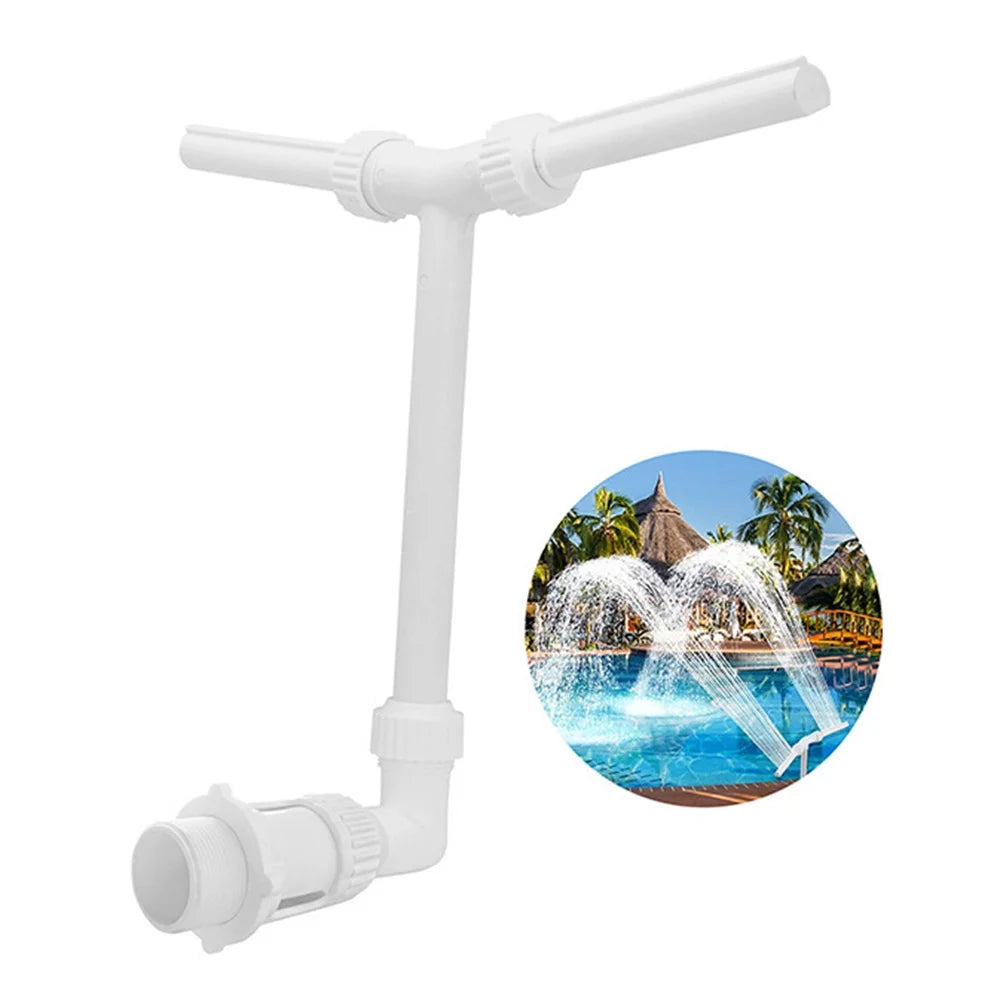 Occkic Swimming Pool Spa Waterfall Pool Fountain Spray Water Accessories Fun Sprinklers for Pools Backyard Outdoor Decor - Exclusive Design
