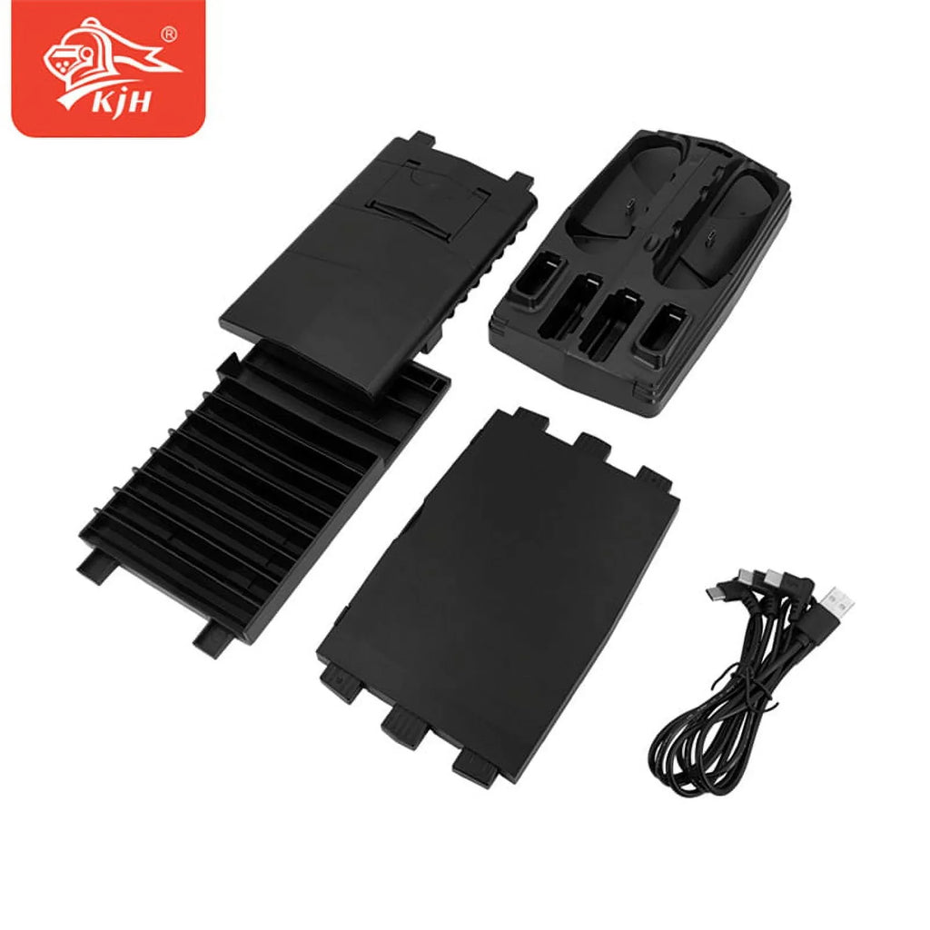 Stylish Game Card Storage Charging Stand For Nintendo Switch