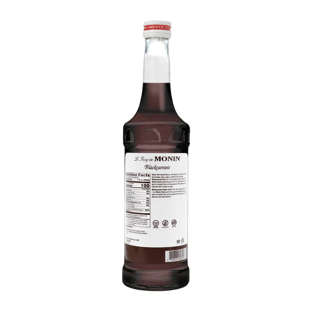 Stylish Monin Premium Gourmet Blackcurrant Syrup 750Ml Bottle (Black Currant)